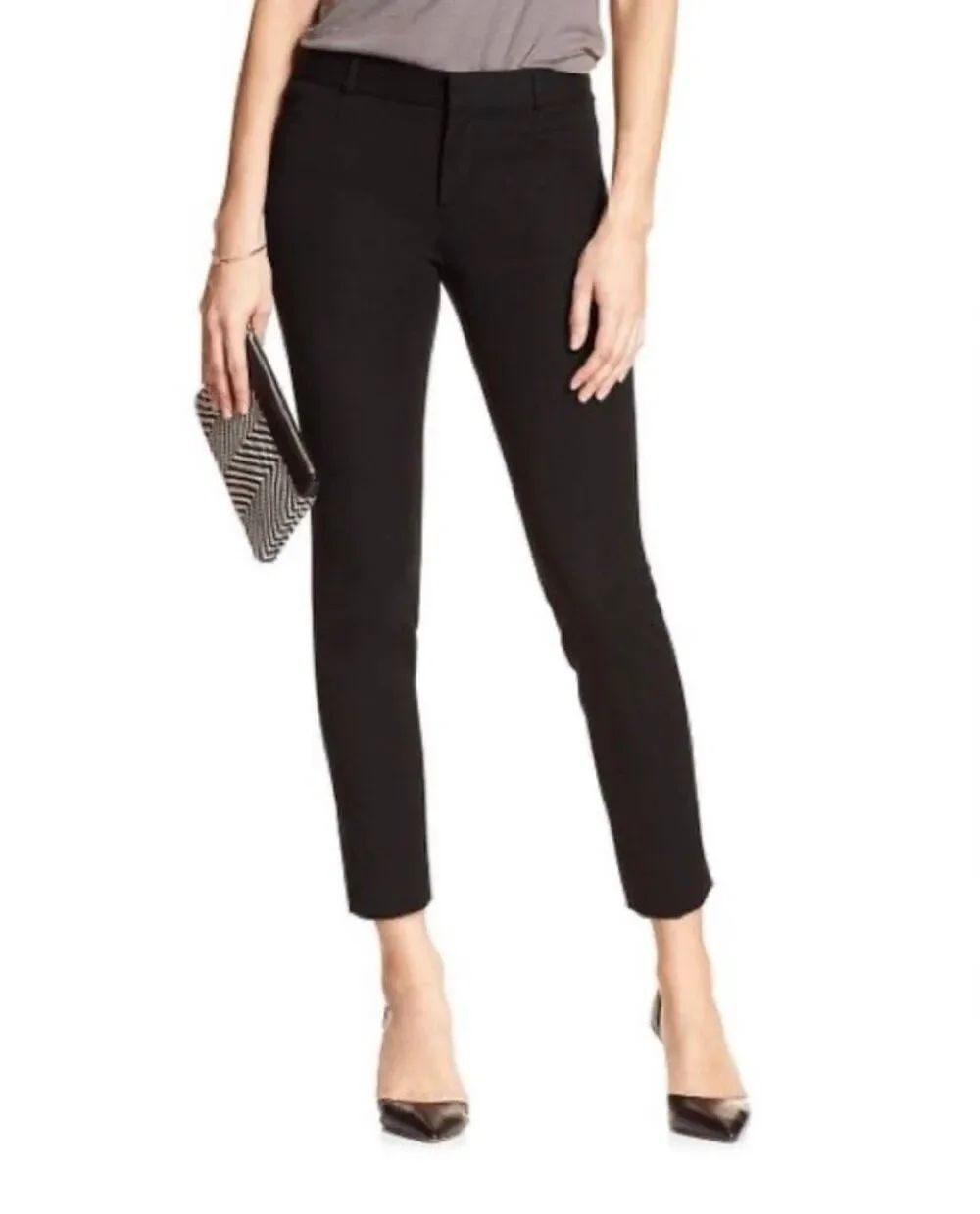 Banana Republic Sloan black ankle pant size 8 - new with tags!
